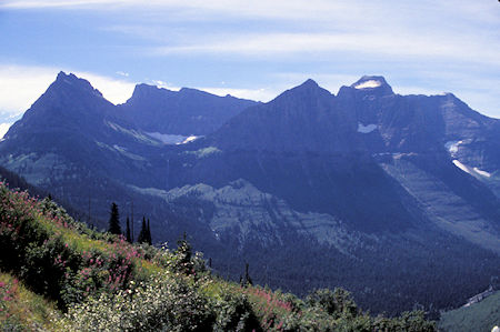 Mt. Oberlin, Going To Sun Highway, Glacier National Park