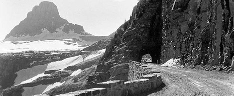 Going To The Sun Road circa 1930
