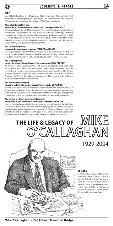 Mike O'Callaghan-Pat Tillman Memorial Bridge Panel 5.1