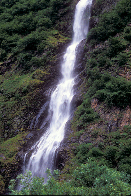 Bridalveil Falls, Keystone Canyon, Richardson Highway, Alaska