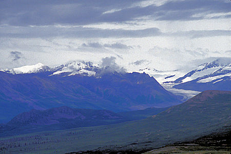 Maclaren Glacier from Denali Highway at Maclaren Summit