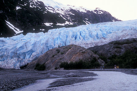 Exit Glacier from trail, Kenai Fjords National Park, Alaska 1998