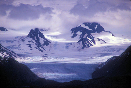 Grewingk Glacier from Skyline Drive in Homer, Alaska
