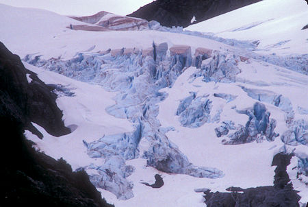 Middle Glacier from Portage Glacier Road near Begich, Boggs Visitor Center, Chugach National Forest, Alaska