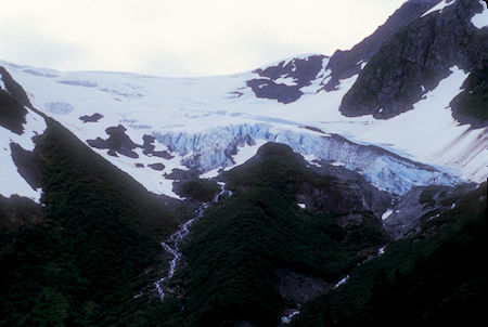 Explorer Glacier from Portage Glacier Road near Begich, Boggs Visitor Center, Chugach National Forest, Alaska