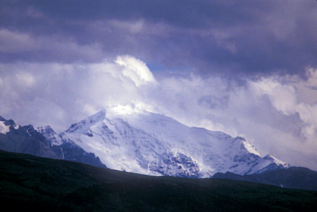Mt. Slivertip, Alaska Range along Richardson Highway