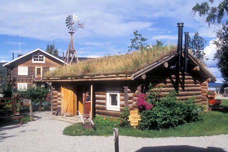 Barn at Rika's Roadhouse at Big Delta State Historical Park near Delta Junction, Alaska