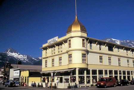 Golden North Hotel, Downtown Skagway, Alaska historic building