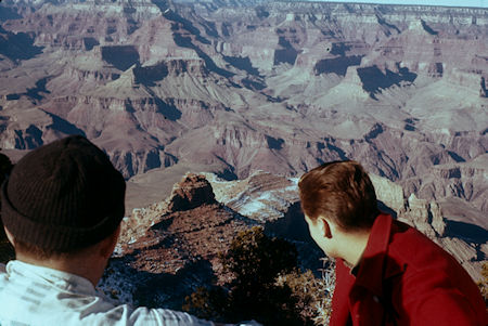 O'Neill Butte below and Cheops Pyramid across canyon from Yaki Point - Grand Canyon National Park - Dec 1961 O'Neill Butte below and Cheops Pyramid across canyon from Yaki Point - Grand Canyon National Park - Dec 1961