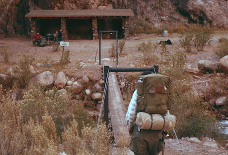 Bright Angel Campground - Grand Canyon National Park - Dec 1961 Bright Angel Campground - Grand Canyon National Park - Dec 1961