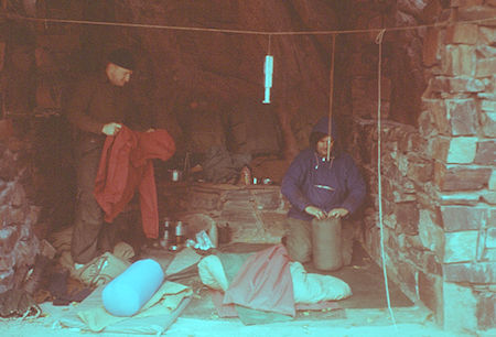 Our campsite at Bright Angel Campground - Grand Canyon National Park - Dec 1961