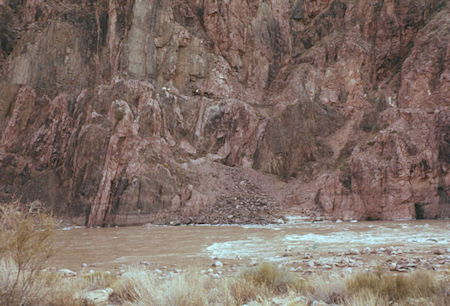 Looking across the canyon from USGS camp - Grand Canyon National Park - Dec 1961