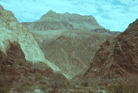 Looking down Garden Creek - Grand Canyon National Park - Jan 1962