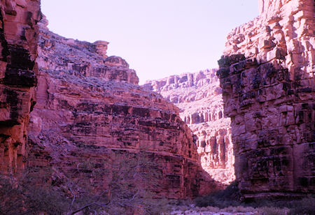 Hualpai Canyon - Havasupai Indian Reservation - Dec 1962