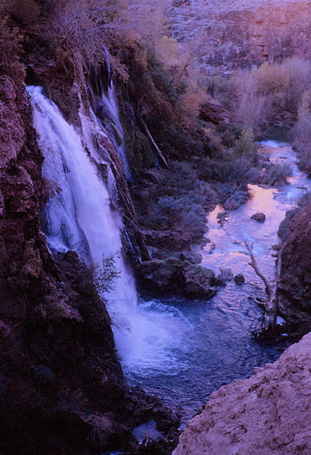 Havasu Falls - Havasupai Indian Reservation/Grand Canyon National Park - Dec 1962