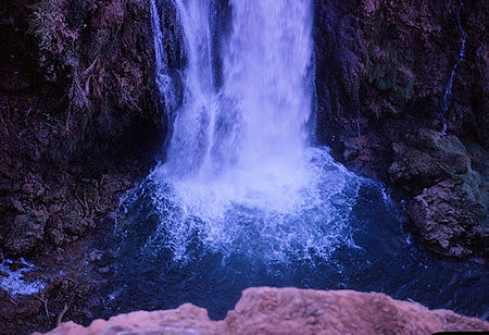 Havasu Falls - Havasupai Indian Reservation/Grand Canyon National Park - Dec 1962