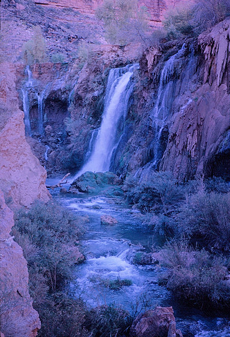 Havasu Falls - Havasupai Indian Reservation - Dec 1962