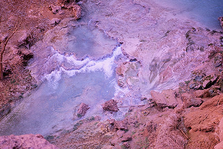 Below Mooney Falls - Grand Canyon National Park - Dec 1962<br>(part of Havasupai Indian Reservation as of 1975)