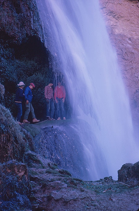 Havasu Falls - Grand Canyon National Park - Dec 1962 (part of Havasupai Indian Reservation as of 1975)