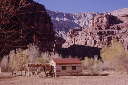 Supai Village - Havasupai Indian Reservation - Dec 1962