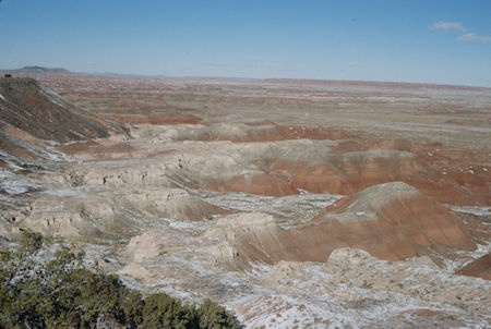 Painted Desert - Petrified Forest National Park - Nov 1990