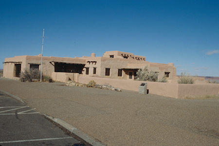 Painted Desert Inn Historic Building - Petrified Forest National Park - Nov 1990