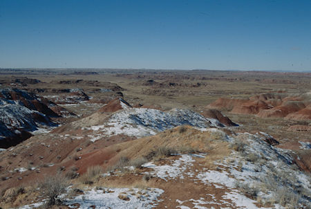 Painted Desert - Petrified Forest National Park - Nov 1990