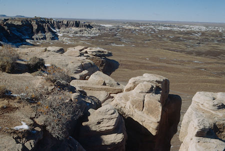 Blue Mesa - Petrified Forest National Park - Nov 1990