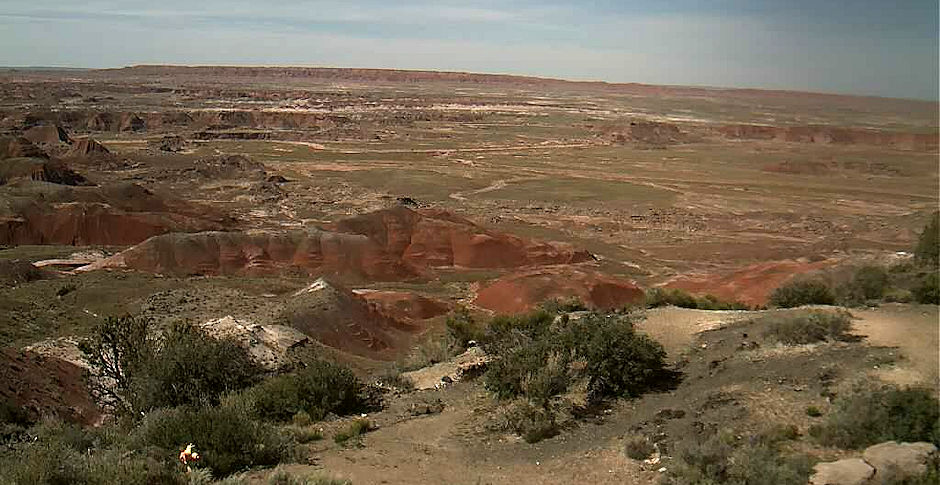 Webcam at the Painted Desert Inn National Historic Site -  April 3, 2020