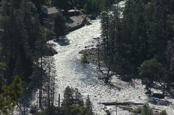 Merced River from Big Oak Flat Road