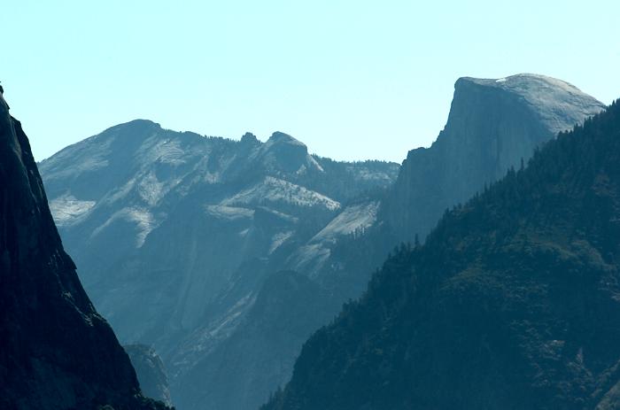 Clouds Rest and Half Dome from Discovery View