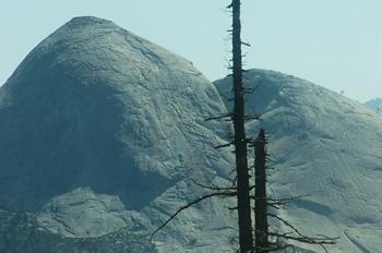 Unnamed Domes from Mono Meadow on Glacier Point Road