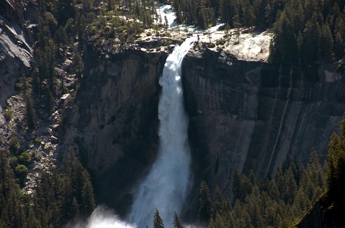 Nevada Falls from Washburn Point