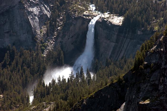 Nevada Falls from Washburn Point