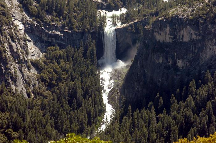 Vernal Falls from Washburn Point