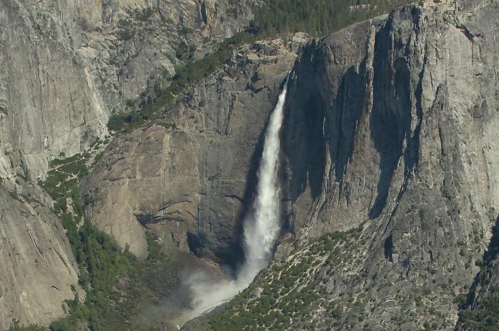 Upper Yosemite Falls from Glacier Point