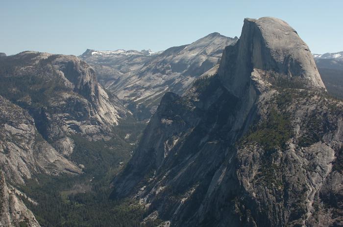 Tenaya Canyon and Half Dome from Glacier Point