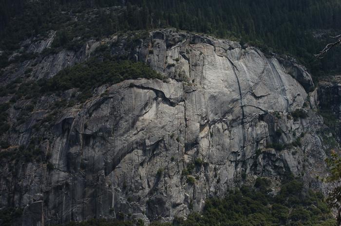 Steep canyon wall from Discovery View