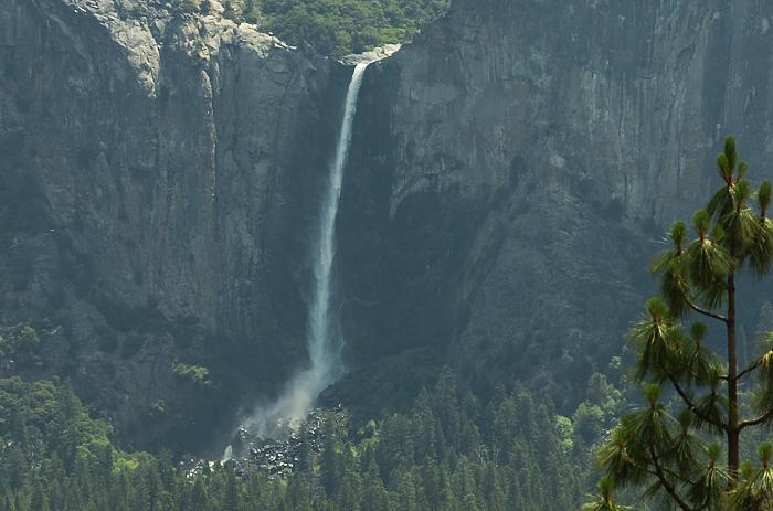 Bridalveil Falls from Discovery View