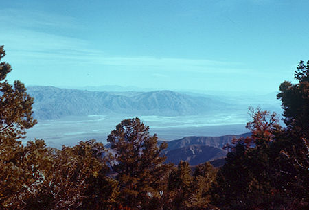 Panament Valley from Mahogany Flat - Death Valley - Jan 1959