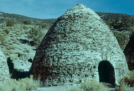 Charcoal Kilns in Wildrose Canyon - Death Valley - Jan 1959