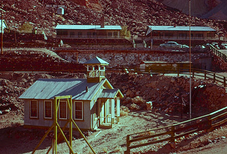 School at Ryan Ghost Town (borax mine 1914-1920's) - Death Valley - Jan 1959
