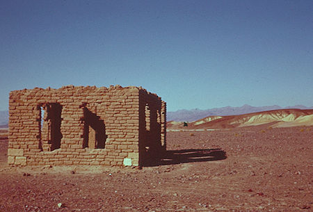 Ruins near Harmony Borax Works - Death Valley - Jan 1959