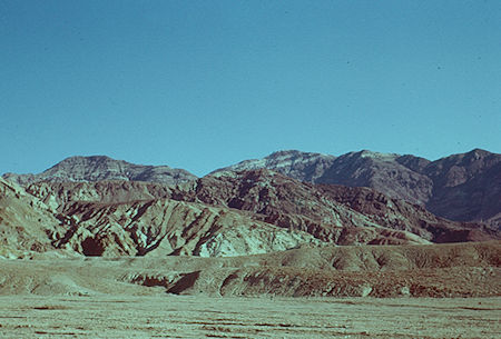 Artists Drive - Death Valley - Jan 1959