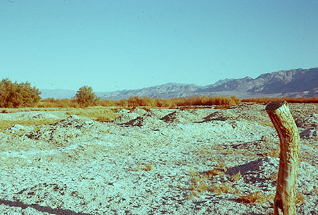 Borax material stacked near Eagle Borax Works - Death Valley - Jan 1959