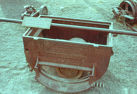 Rocker Mill - Borax Museum - Death Valley - Jan 1959