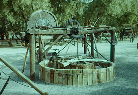 Water powered ore crusher - Borax Museum - Death Valley - Jan 1959