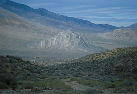 Striped Butte, Butte Valley - Death Valley - Jan 1978