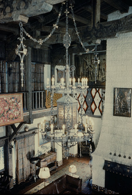 Great Hall Chandelier, Scotty's Castle - Death Valley