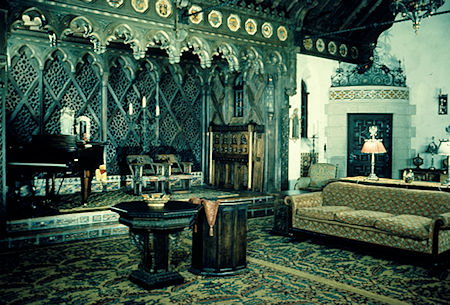 Upstairs music room, Scotty's Castle - Death Valley